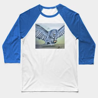 Digital Owl Baseball T-Shirt